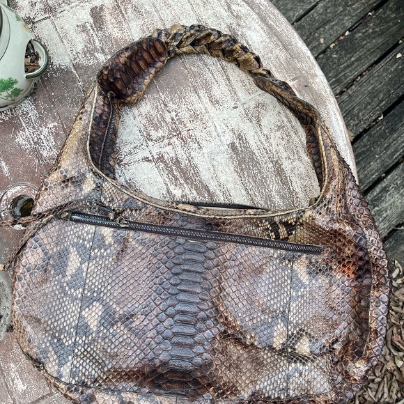 Nancy Gonzalez Reticulated Python Large Hobo Bag - Picture 2 of 8